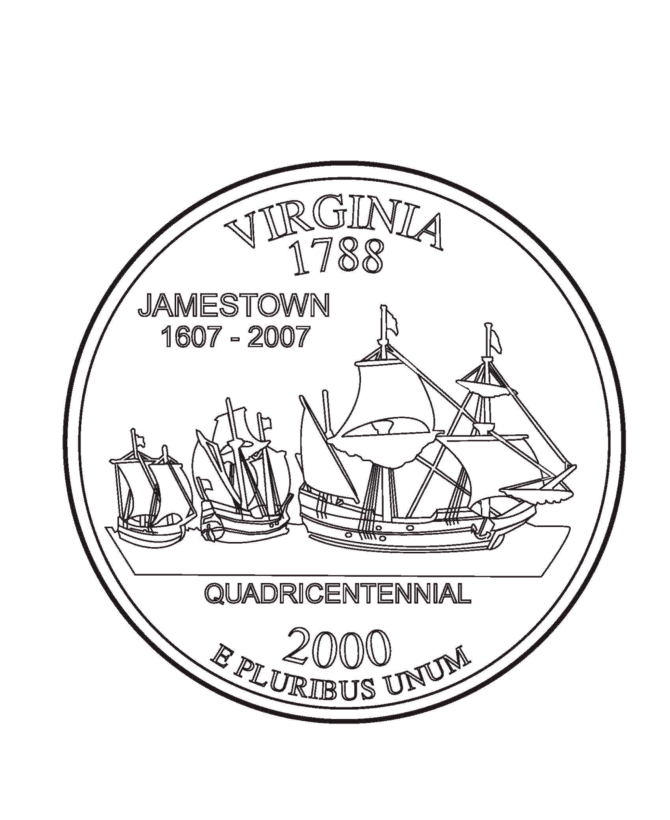 coloring pages jamestown