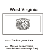 West Virginia state flag coloring page