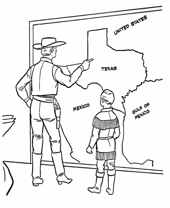  American History Coloring Page