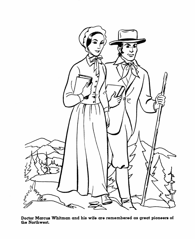  American History Coloring Page