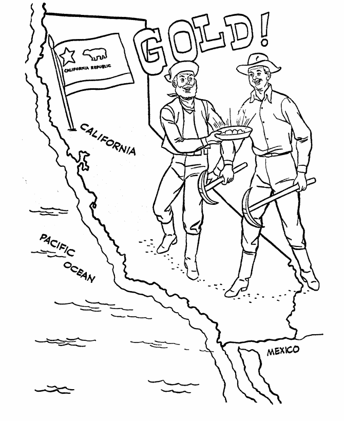  American History Coloring Page