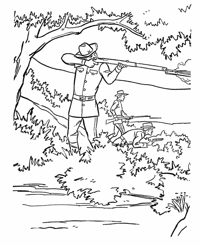  American History Coloring Page