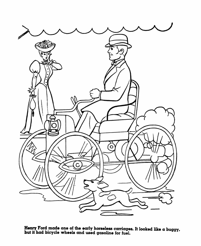  US History Coloring Page