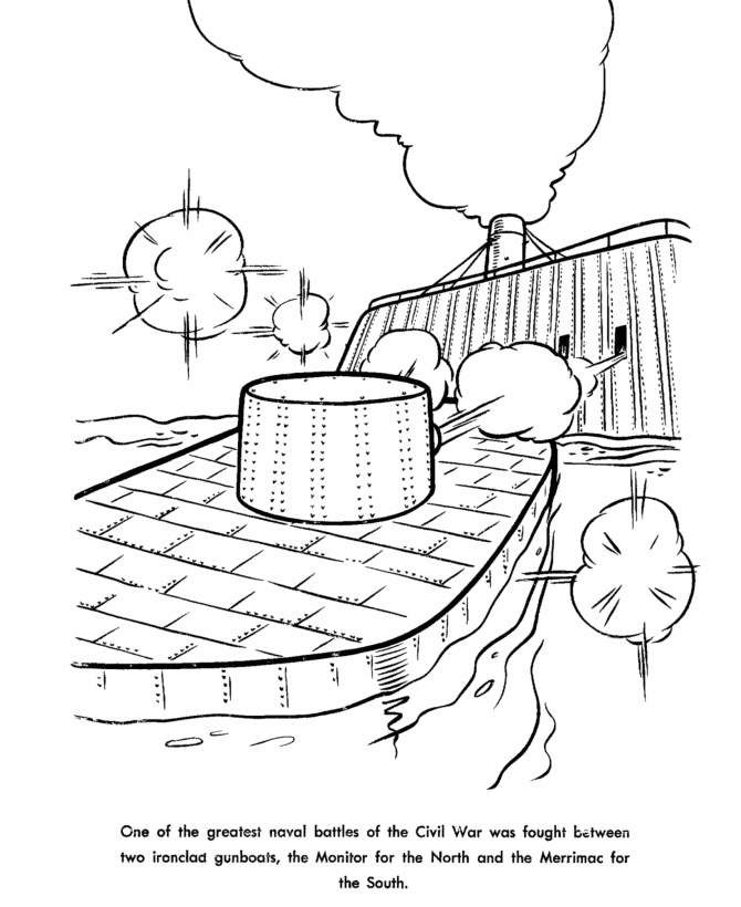  Ironclads Coloring Page