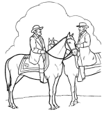 US Civil War coloring page