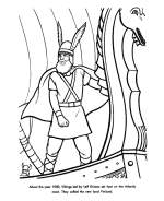 US Colony coloring page