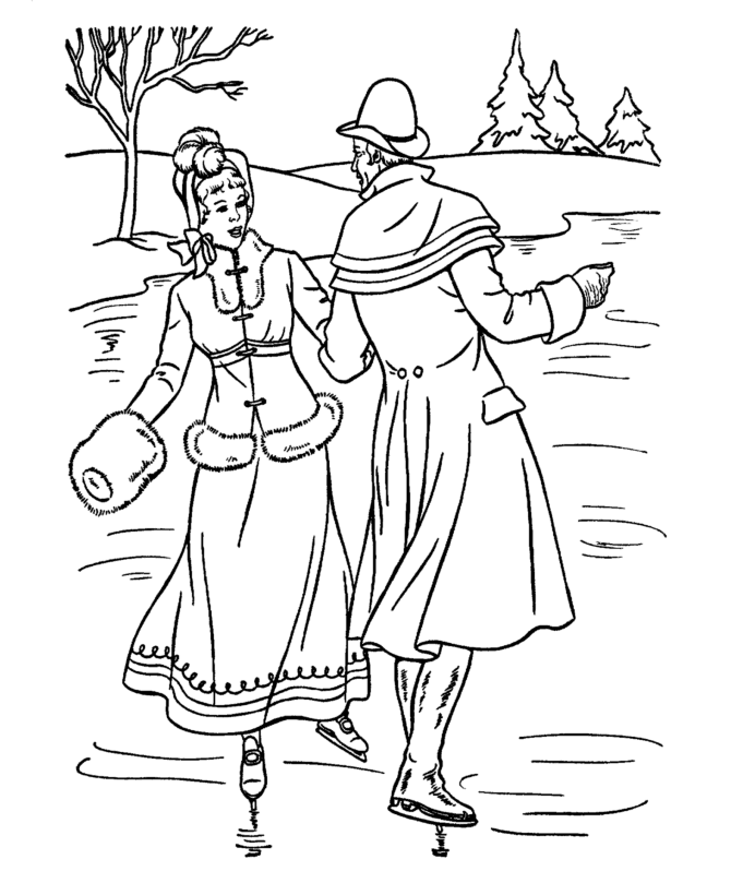  Early American Society Coloring Page