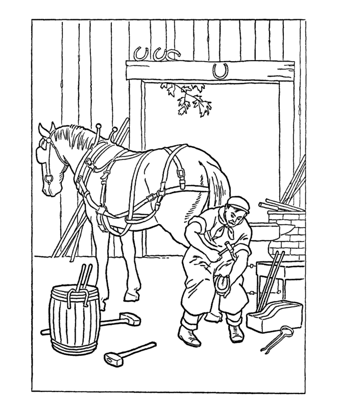 early american history coloring pages - photo #8