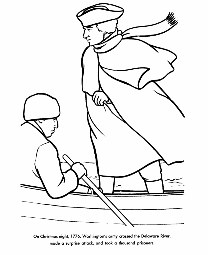  America Revoltionary War Coloring Page