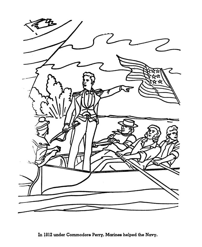  Armed Forces Day Coloring Page