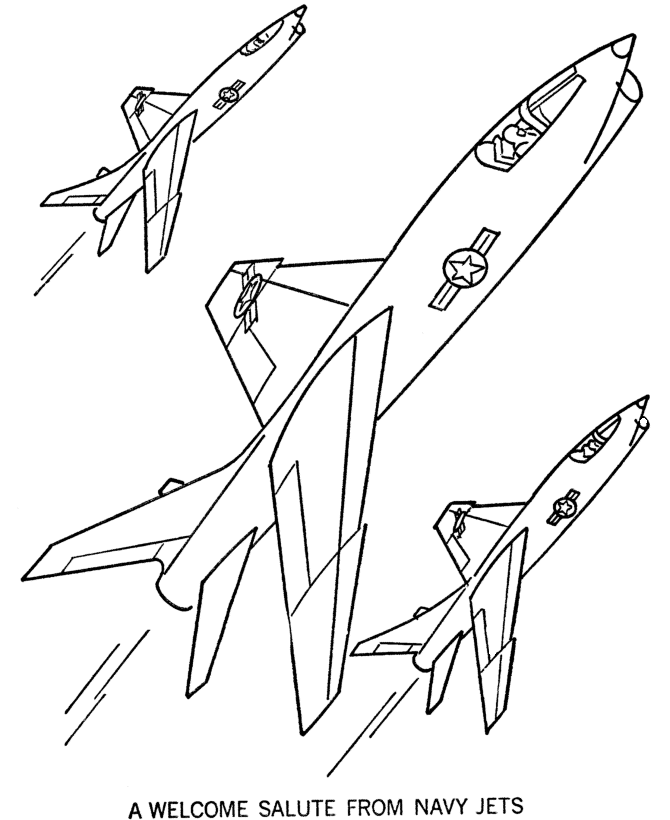  Armed Forces Day Coloring Page