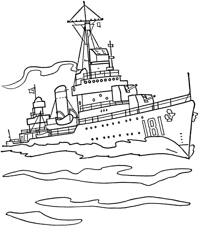  Armed Forces Day Coloring Page