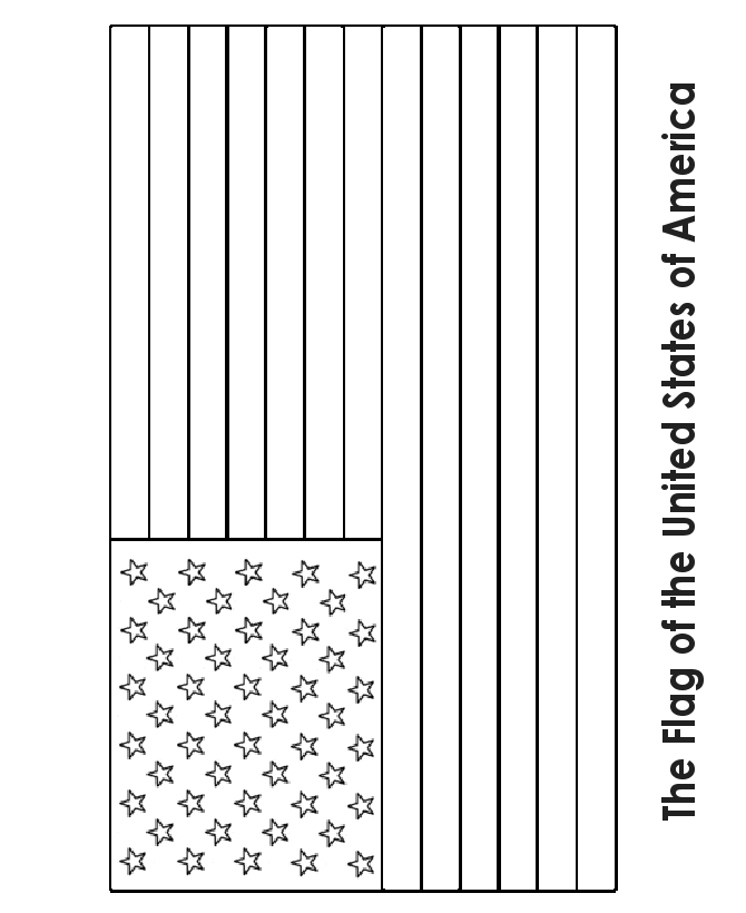  Flag Day Coloring Page