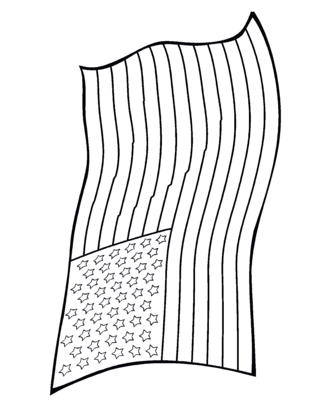  Flag Day Coloring Page