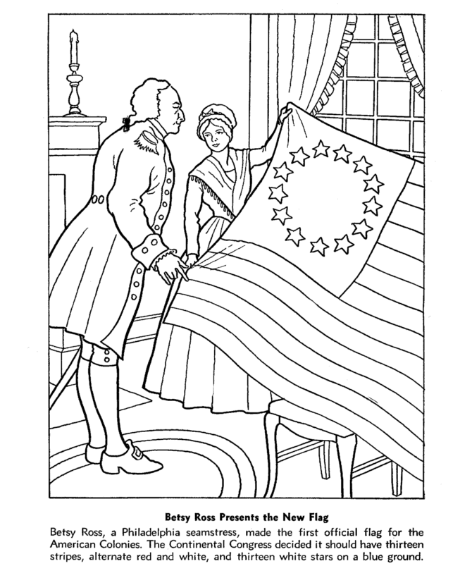 USA-Printables: Flag Day Coloring Pages - US Holidays and ...