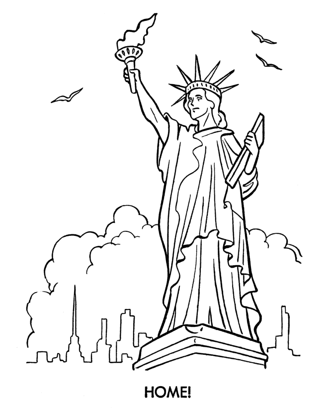  July 4th Coloring Page