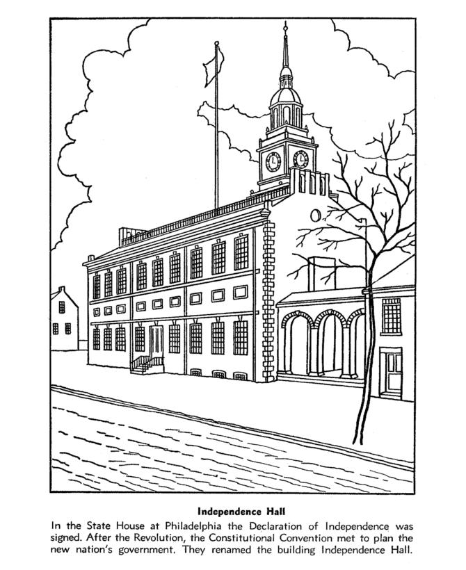  July 4th Coloring Page