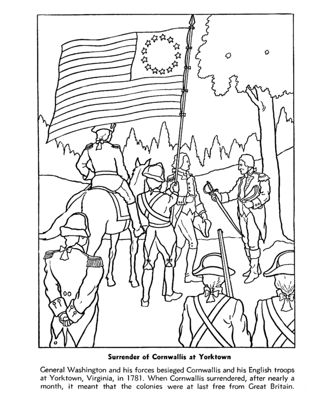  July 4th Coloring Page