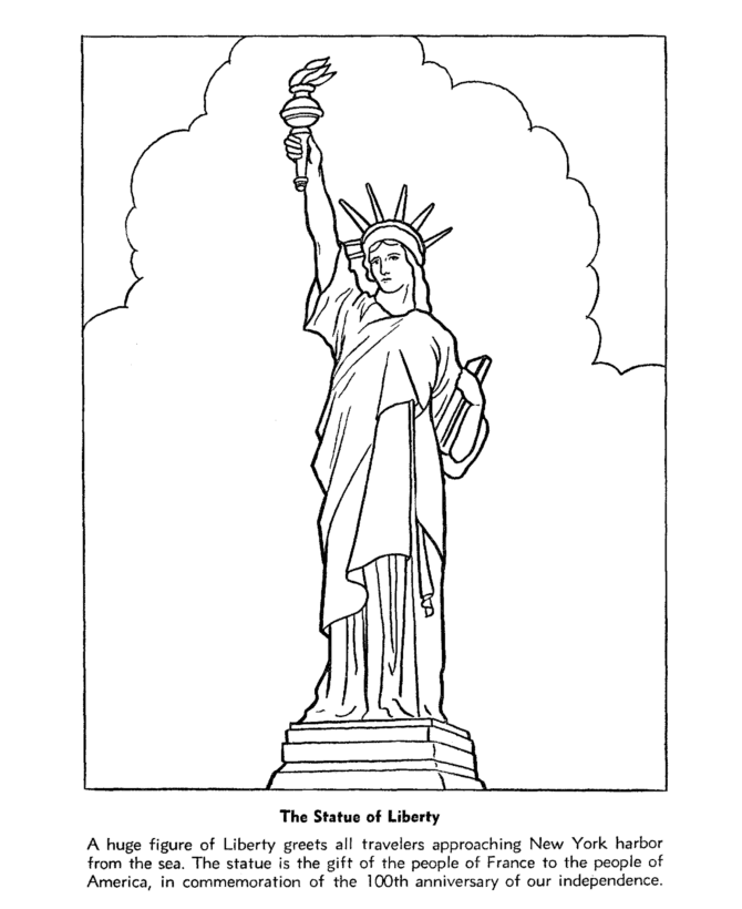  July 4th Coloring Page