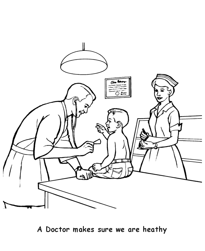  Labor Day Coloring Page