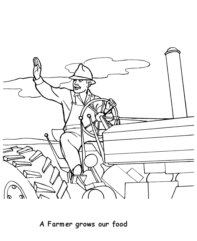 Labor Day Coloring Page