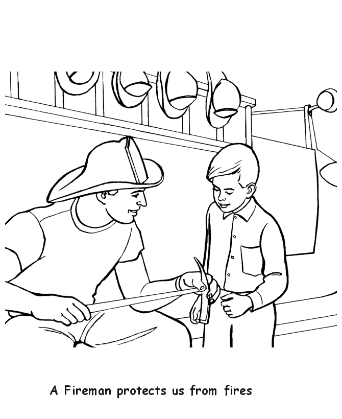  Labor Day Coloring Page