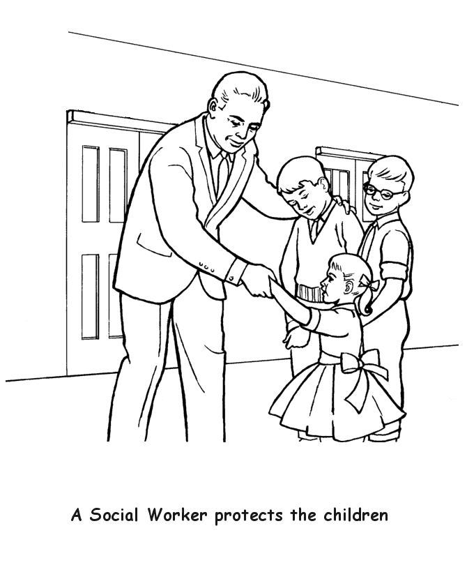  Labor Day Coloring Page