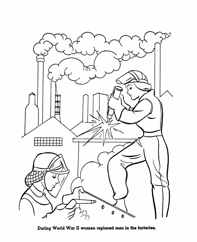  Labor Day Coloring Page