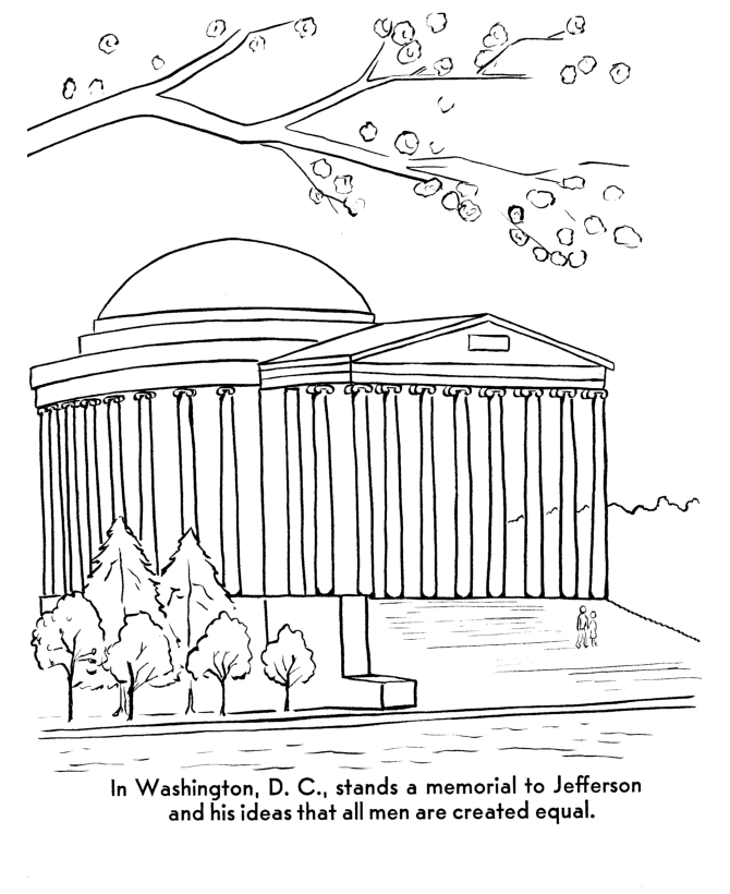 monument coloring pages