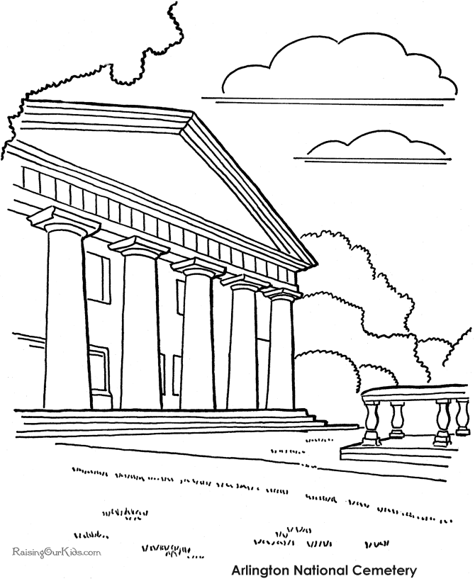  Memorial Day Coloring Page