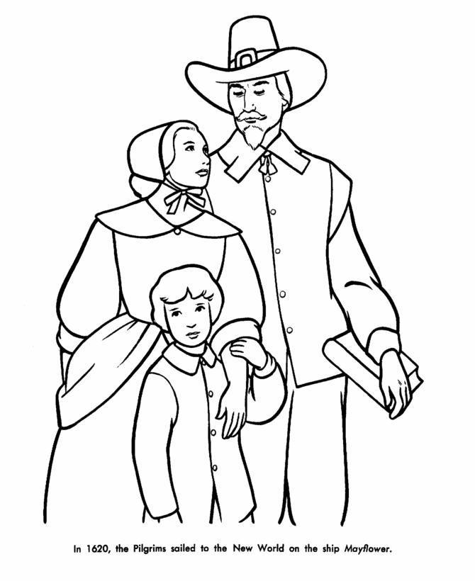 colonist coloring pages