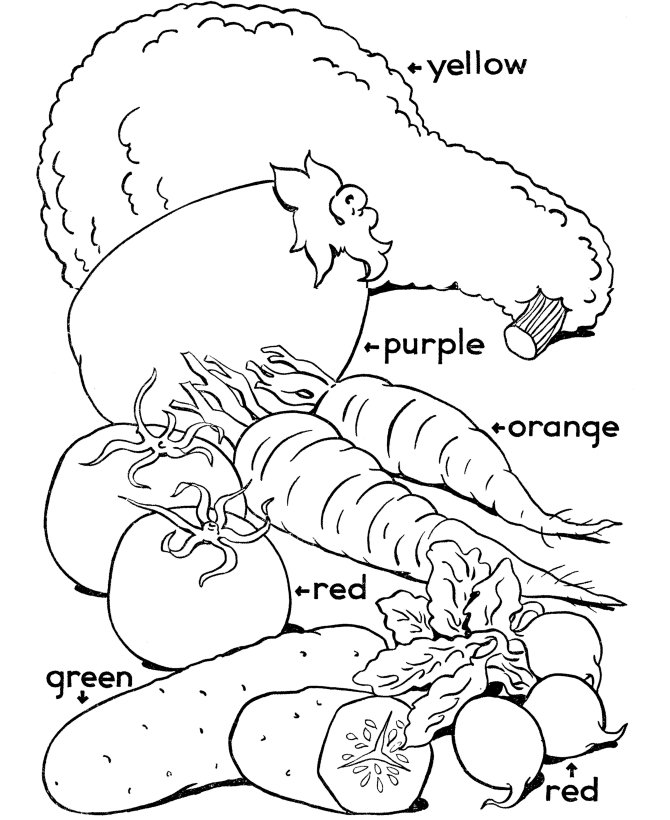  Thanksgiving Horn of Plenty Coloring Page