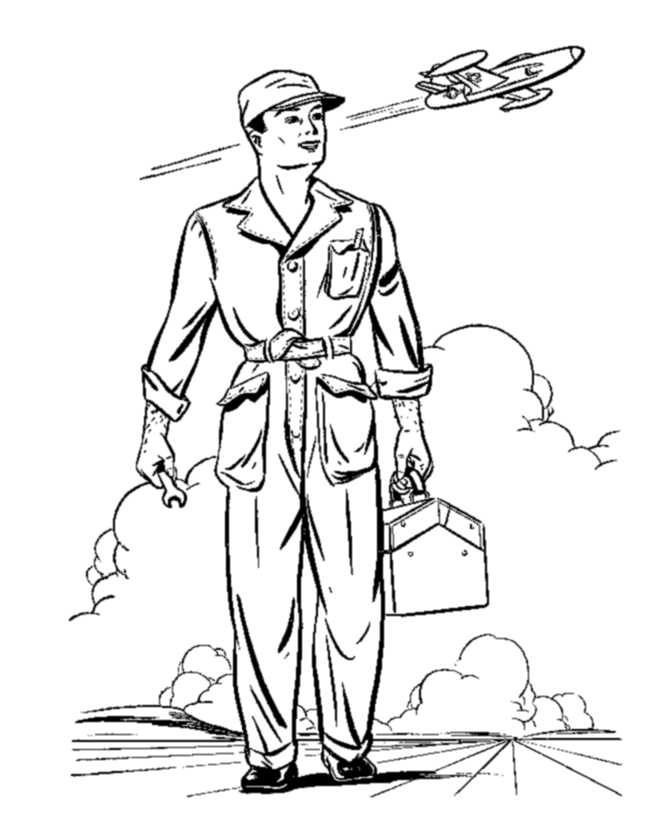  veterans Coloring Page