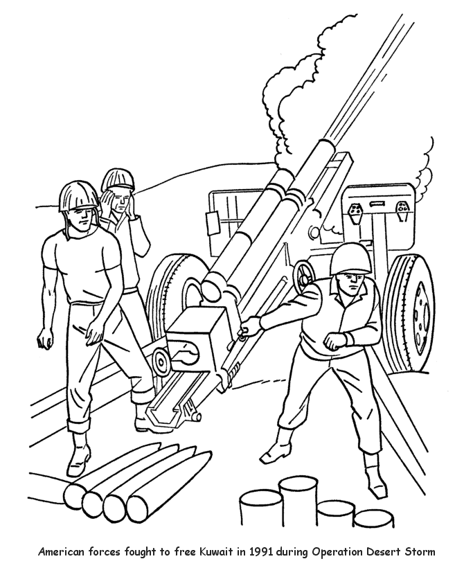  veterans Coloring Page