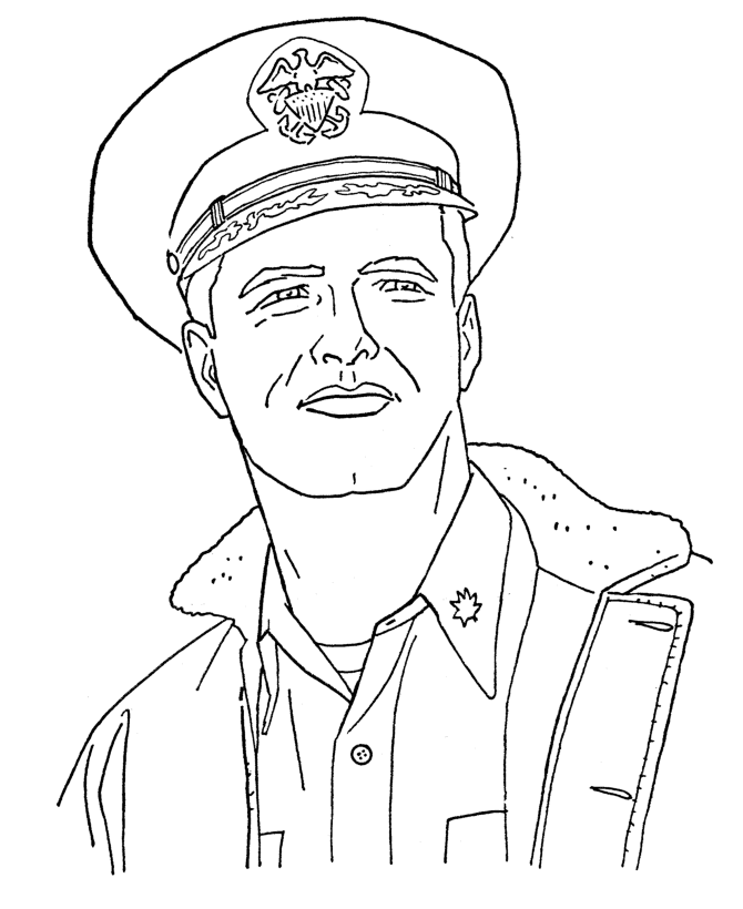  Navy Veterans Coloring Page