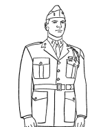 Veterans Day coloring page