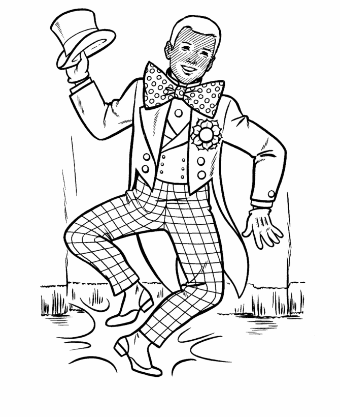  Al Jolson  Coloring Page