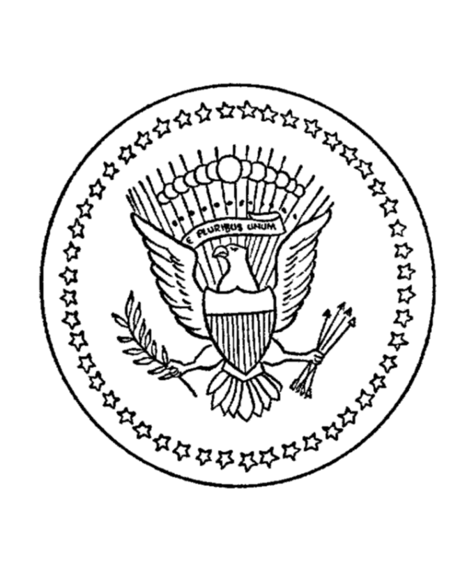  The Great Seal of the United States coloring page