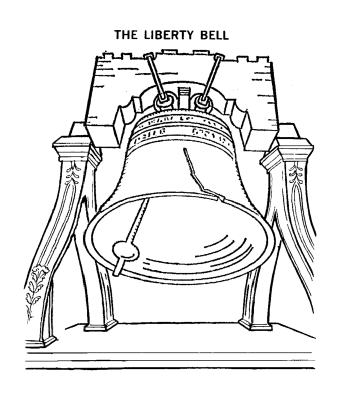  American Symbols Coloring Page