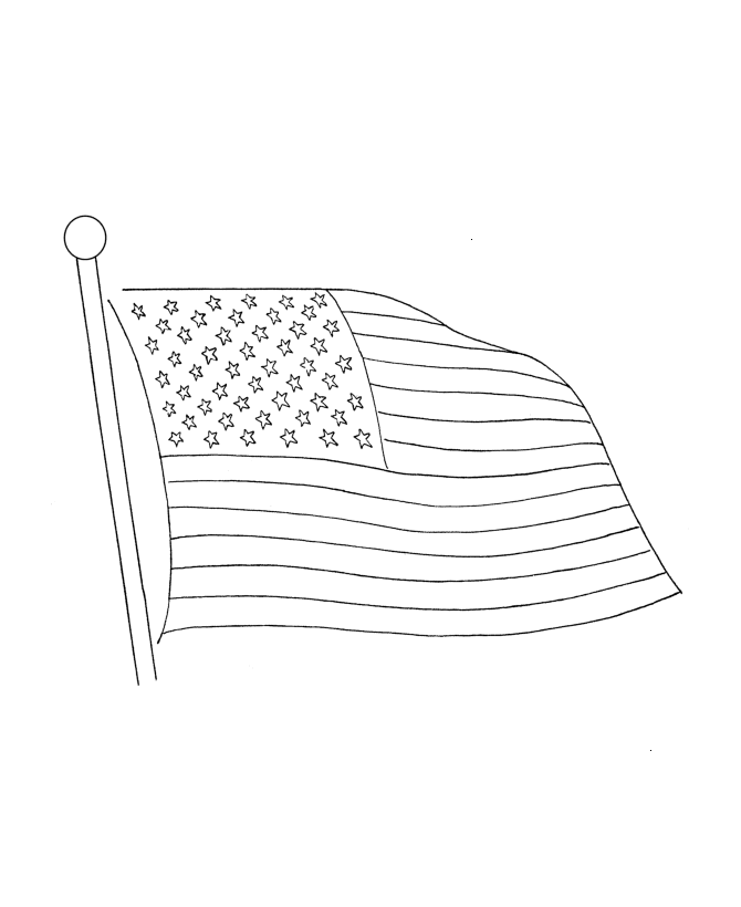  American Symbols Coloring Page