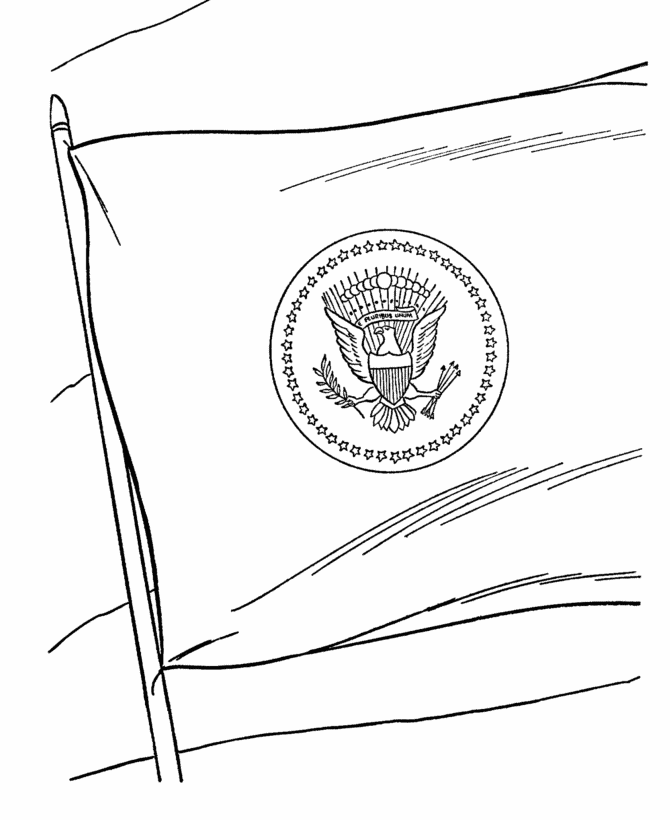  American Symbols Coloring Page