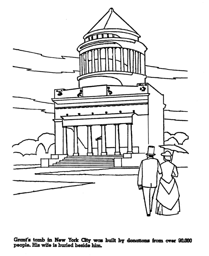  Ulysses S. Grant Coloring Page