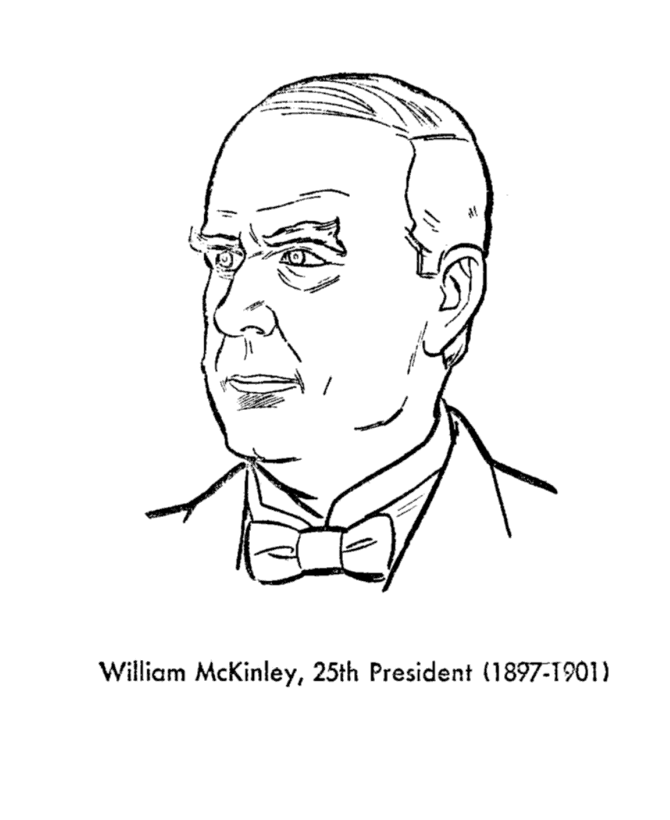  William McKinley Coloring Page