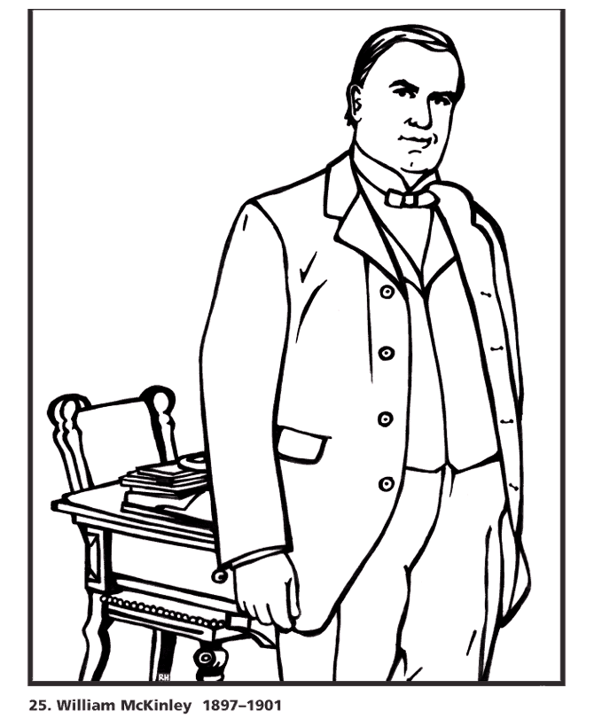  William McKinley Coloring Page