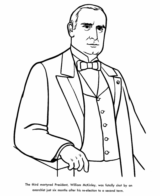  William McKinley Coloring Page