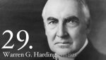 Warren Harding photograph page