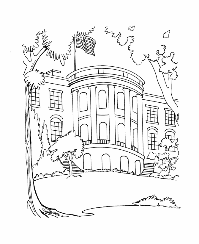 oval office coloring page