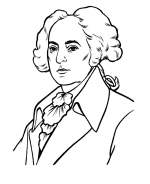 John Adams coloring page