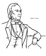 John Tyler coloring page