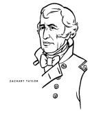  Zachary Taylor coloring page